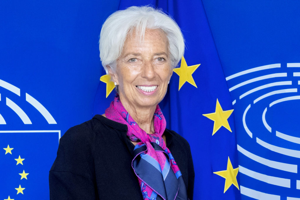 David SASSOLI - EP President meets with Christine LAGARDE, candidate for the position of ECB President